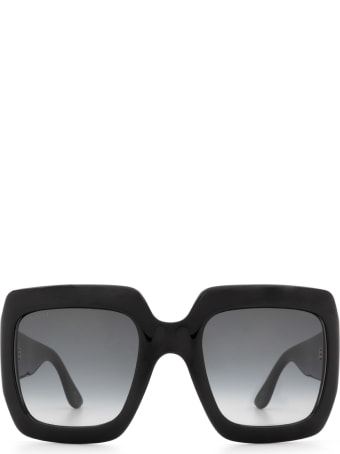 Gucci Gucci Gg0053s Black Sunglasses