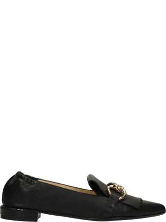 Fabio Rusconi Loafers In Black Leather