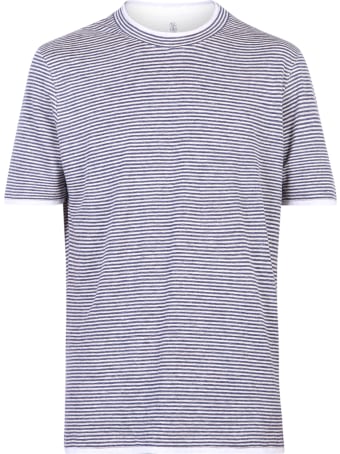 Brunello Cucinelli Striped T-shirt
