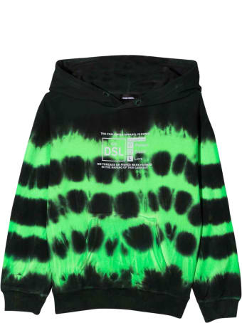 Diesel Black Teen Sweatshirt