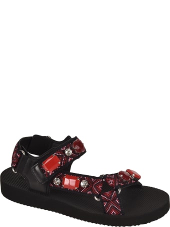 Car Shoe Nastro Embellished Sandals