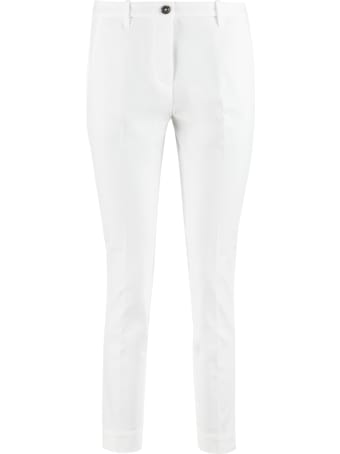 Nine in the Morning Breezy Stretch Cotton Chino Trousers
