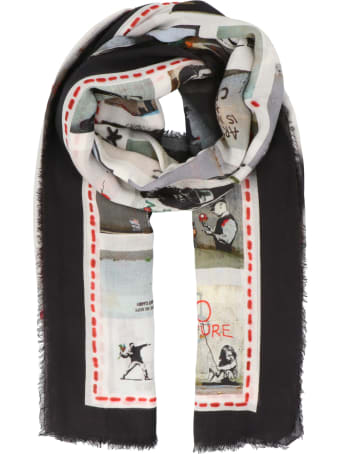 Faliero Sarti 'life Is Love' Scarf