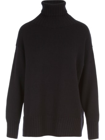 Drumohr Turtle Neck L/s Sweater W/slits