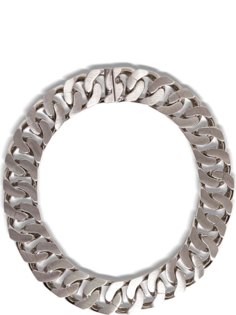 Givenchy Chain Silver Brass Necklace