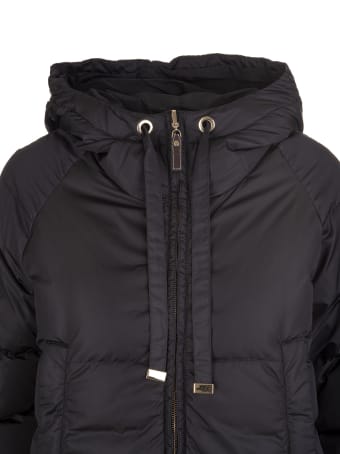 Max Mara The Cube Black Sportmi Short Down Jacket