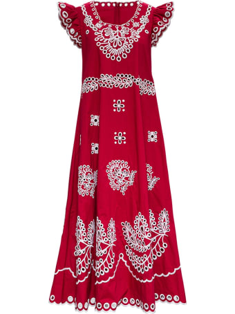 red valentino red dress