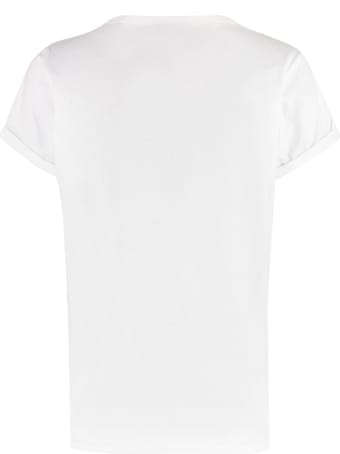 Maison Labiche Embroidered Cotton T-shirt