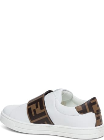 Fendi Logo Printed Slip-on Sneakers