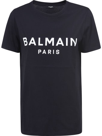 Balmain Logo Printed T-shirt