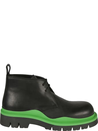 Bottega Veneta Round Toe Classic Derby Shoes
