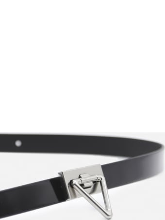 Bottega Veneta Point Lock Leather Belt