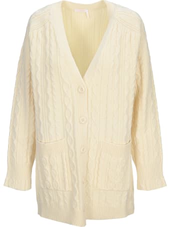 See by Chloé See By Chloe' Cable-knit Cardigan