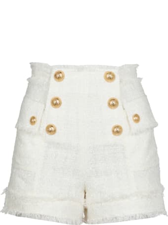 Balmain Short With Buttons