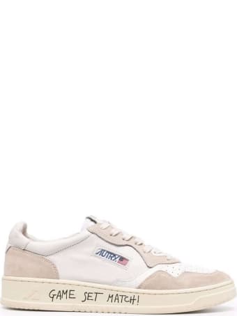 Autry "game Set Match" Leather Sneakers