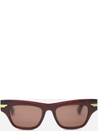 Bottega Veneta Sunglasses Made Of Acetate And Metal