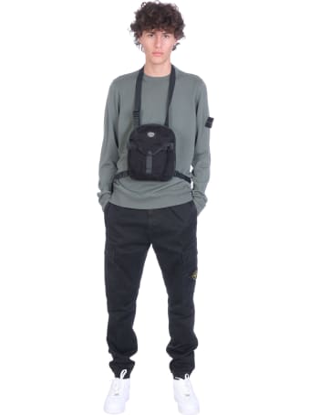 Stone Island Knitwear In Green Wool