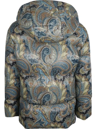 Etro Paisley Print Padded Jacket