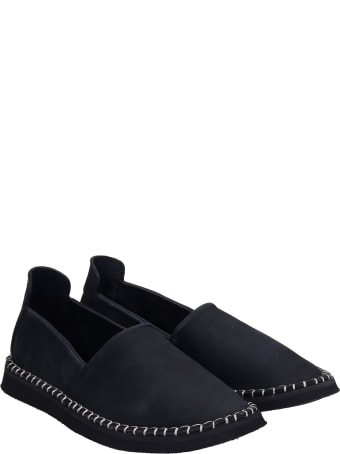 Bruno Bordese Espa Espadrilles In Black Nubuck