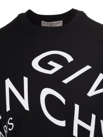 Givenchy Refracted-design Logo-embroidered T-shirt