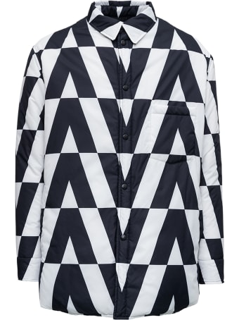 Valentino Reversible Logoed Nylon  Down Jacket