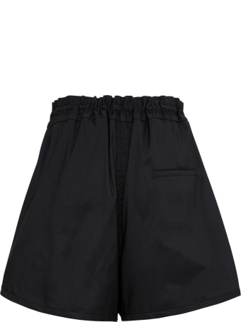 Alexander McQueen Exploded Black Bermuda Shorts