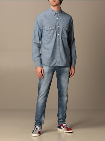 Cycle Jeans Cycle Jeans In Stretch Used Denim With Rips
