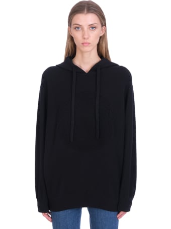 Versace Knitwear In Black Wool