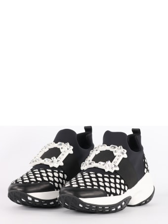 Roger Vivier Sneakers Viv' Run Strass Buckle