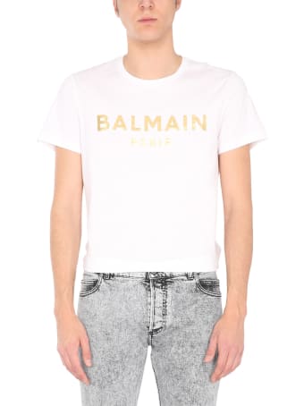Balmain Crew Neck T-shirt