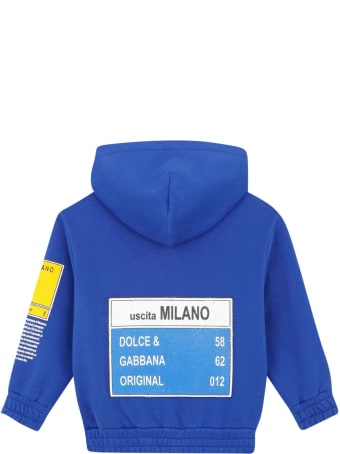 Dolce & Gabbana Blue Sweatshirt