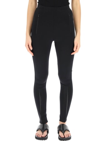 WARDROBE.NYC Leggings With Zip Cuffs