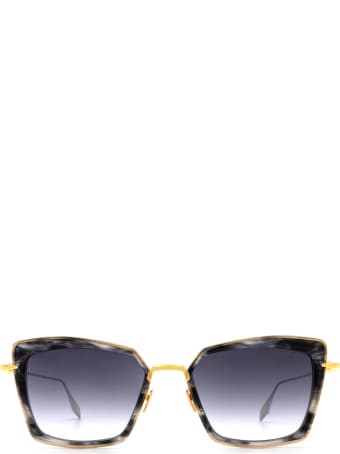 Dita Dita Dts405-a-01 Black Gold Sunglasses