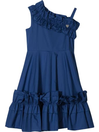 Monnalisa One-shoulder Dress
