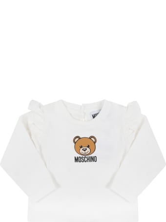 Moschino Multicolor Set For Baby Girl With Teddy Bears