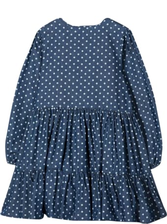 Piccola Ludo Polka Dot Dress