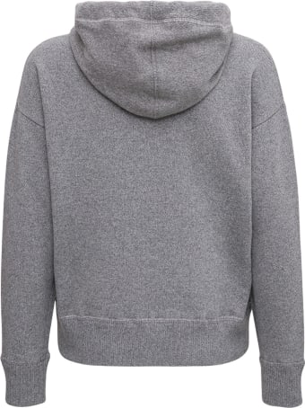 Mauro Grifoni Grey Cashmere Hoodie