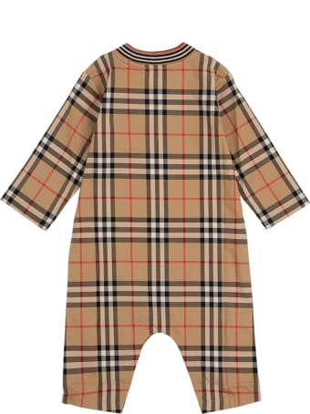 Burberry Michael Vintage Check Cotton Jumpsuit