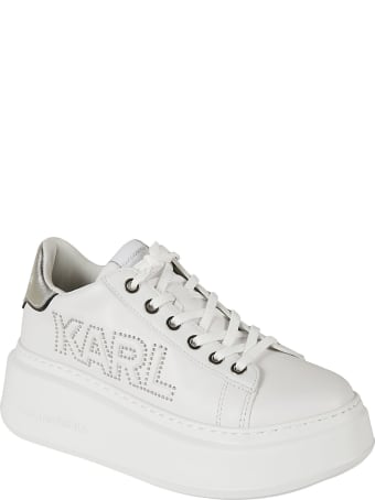 Karl Lagerfeld Mikrostud Logo Sneakers