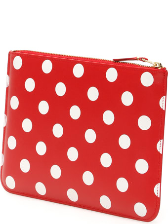 Comme des Garçons Wallet Polka Dots Pouch