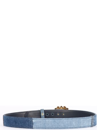 Dolce & Gabbana Devotion Denim Belt