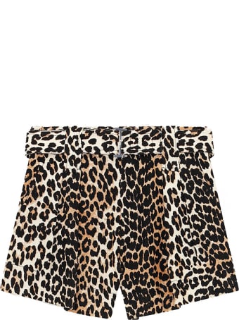 Ganni Linen Shorts