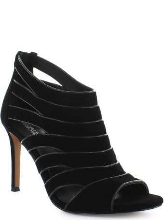 Michael Kors Harper Black Open Toe Sandal