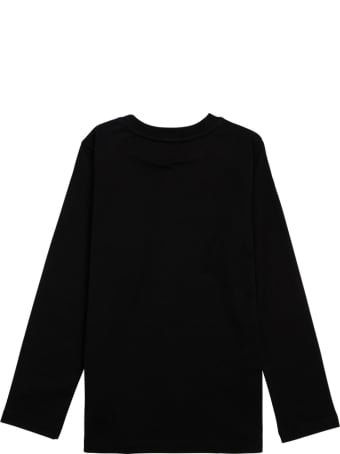 Givenchy Long-sleeved T-shirt In Black Cotton With Logo