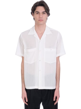 CMMN SWDN Shirt In White Polyester