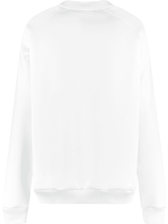 Plan C Printed Crew-neck Sweatshirt