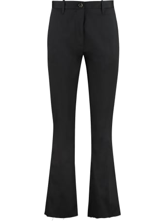 Nine in the Morning Rome Stretch Cotton Trousers