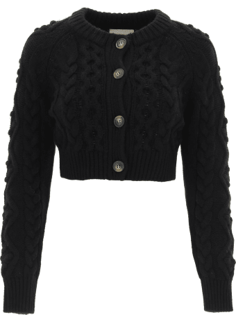 Loulou Studio Abaco Cropped Cardigan
