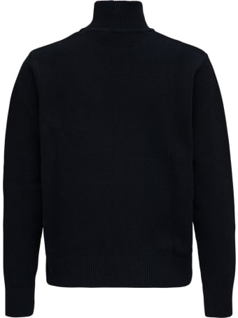 Maison Kitsuné Baby Fox Patch Boxy Turtleneck