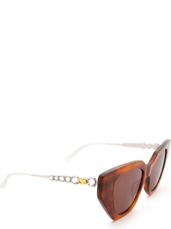 Gucci Gucci Gg0641s Havana Sunglasses